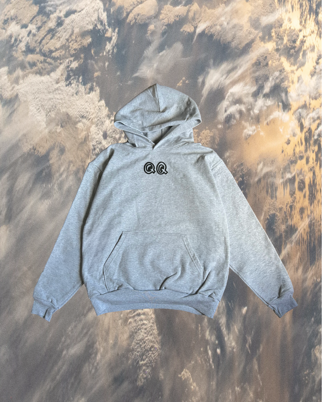 QQ Grey Hoodie