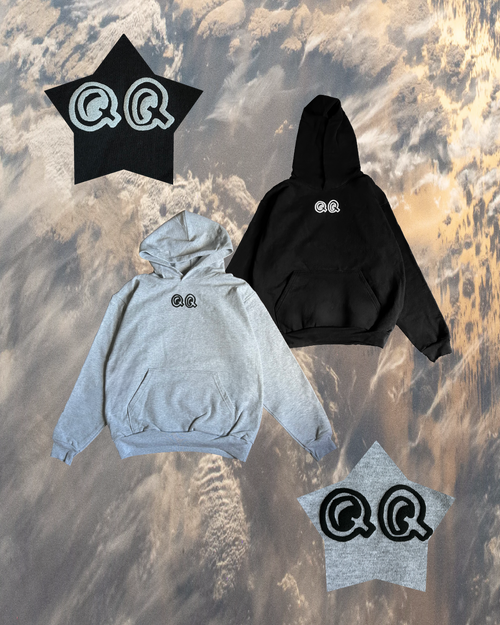 QQ Black Hoodie